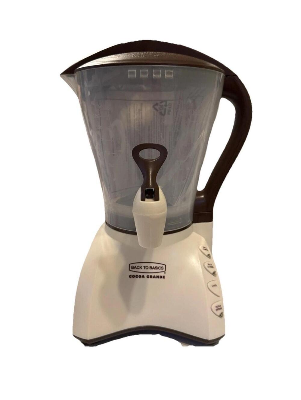 Back to Basics Cocoa Grande Hot Drink Maker with Dispenser Spout